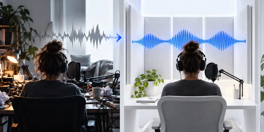 Refined voice workflow with a prepared narration result